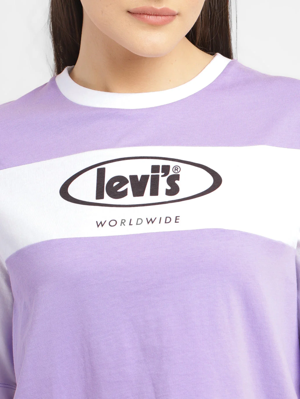 Women's Brand logo Slim Fit T-shirt - Image 5