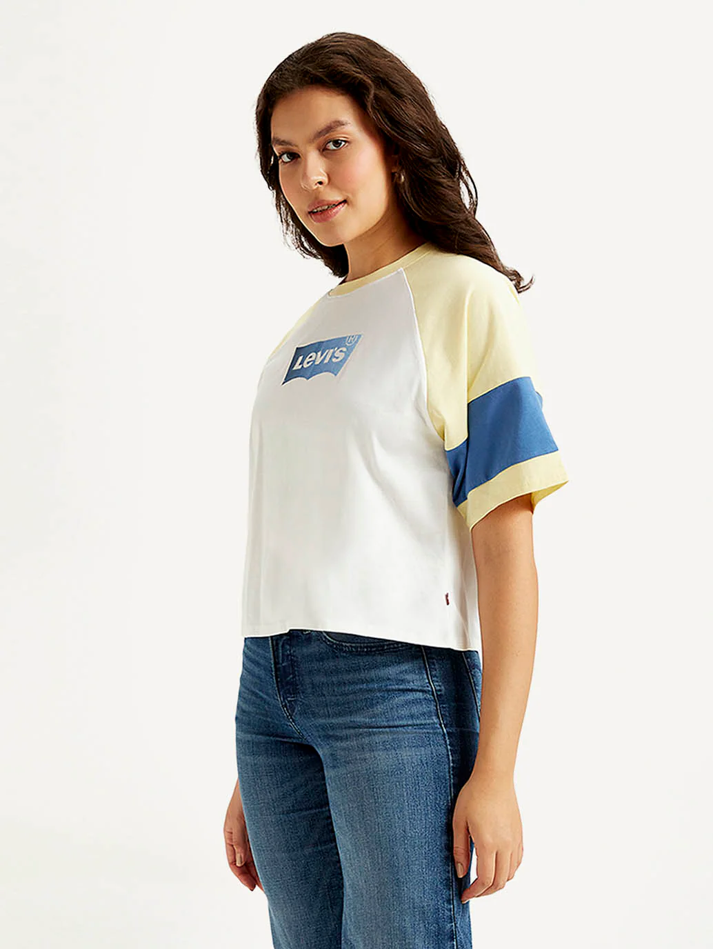 Women's Colorblock Relaxed Fit T-shirt - Image 2