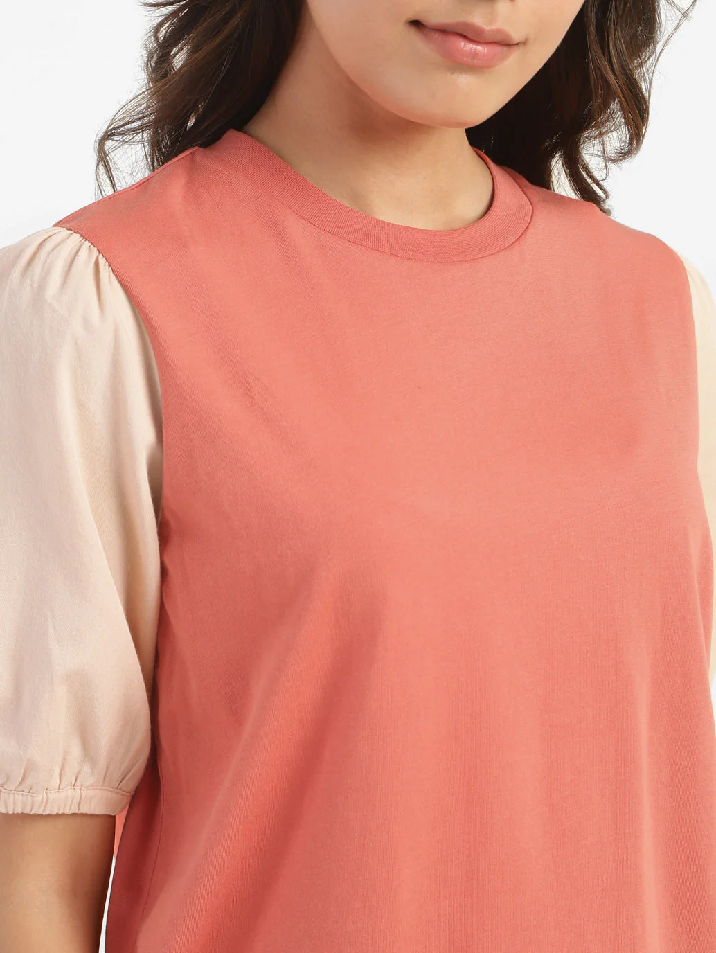 Women's Colorblock Round Neck Top - Image 6