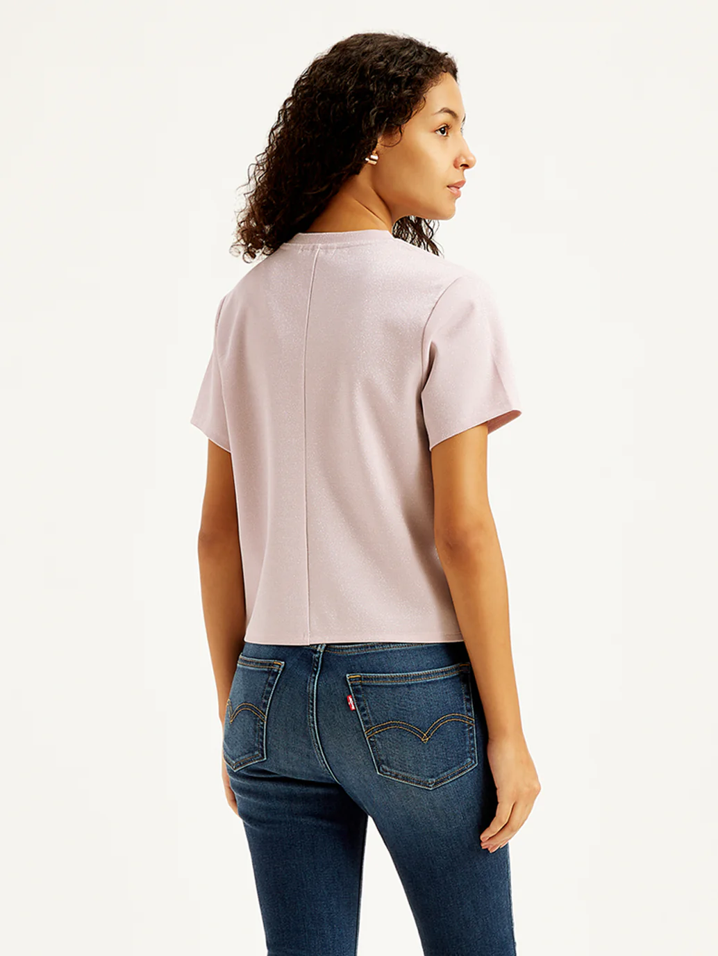 Women's Solid Regular Fit T-Shirt - Image 3