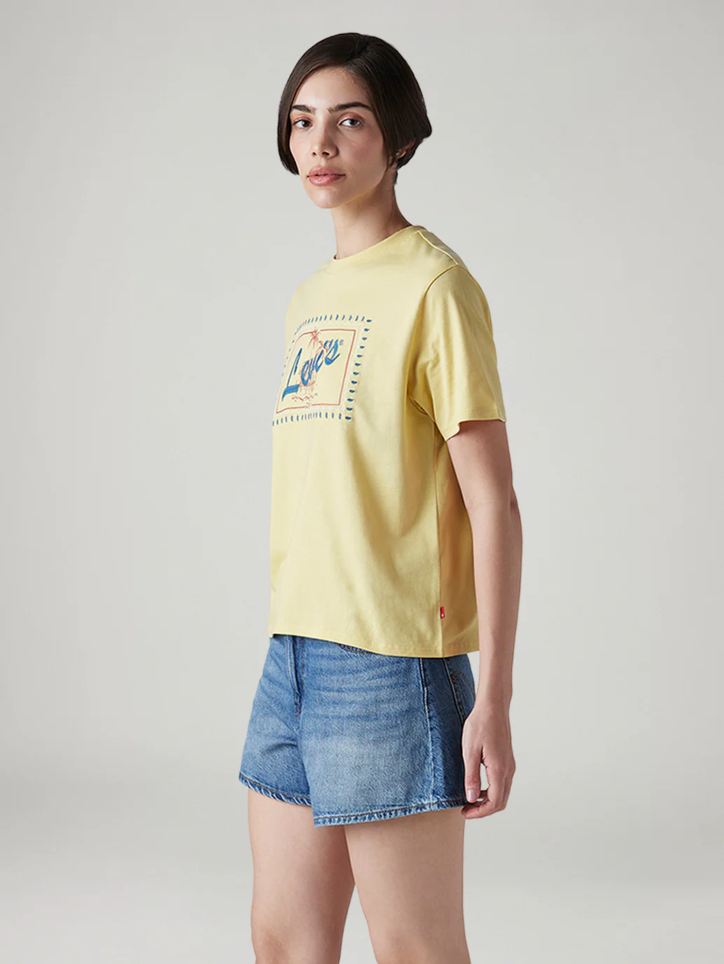 Women's Embroidered Relaxed Fit T-Shirt - Image 4