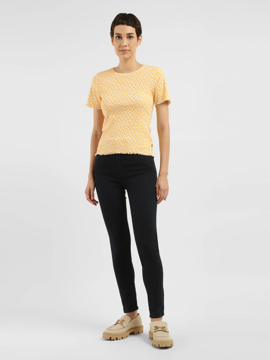 Women's Floral Print Regular Fit Top - Image 6