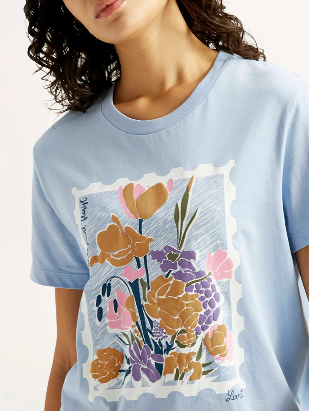 Women's Floral Relaxed Fit T-shirt - Image 4
