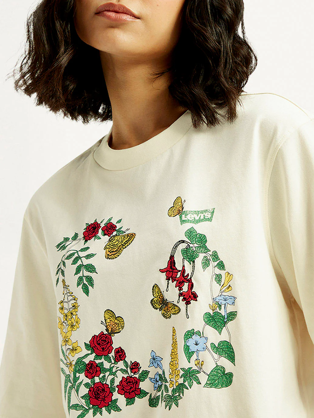 Women's Floral Relaxed Fit T-shirt - Image 4