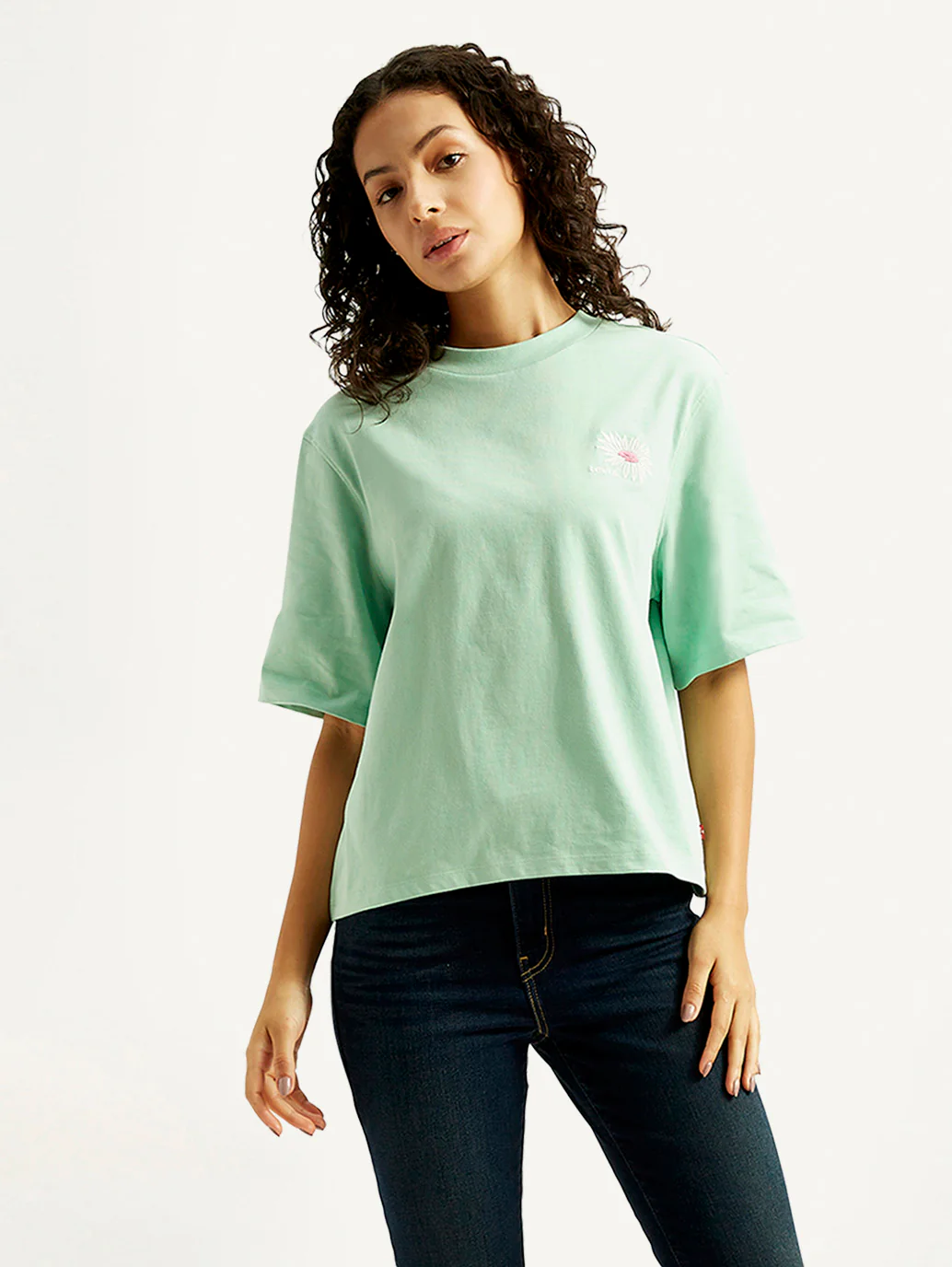 Women's Floral Relaxed Fit T-shirt - Image 5