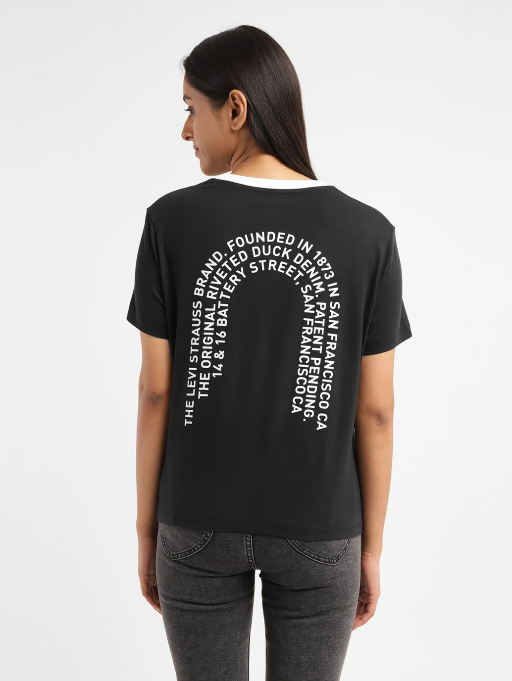 Women's Graphic Crew Neck T-shirt - Image 3