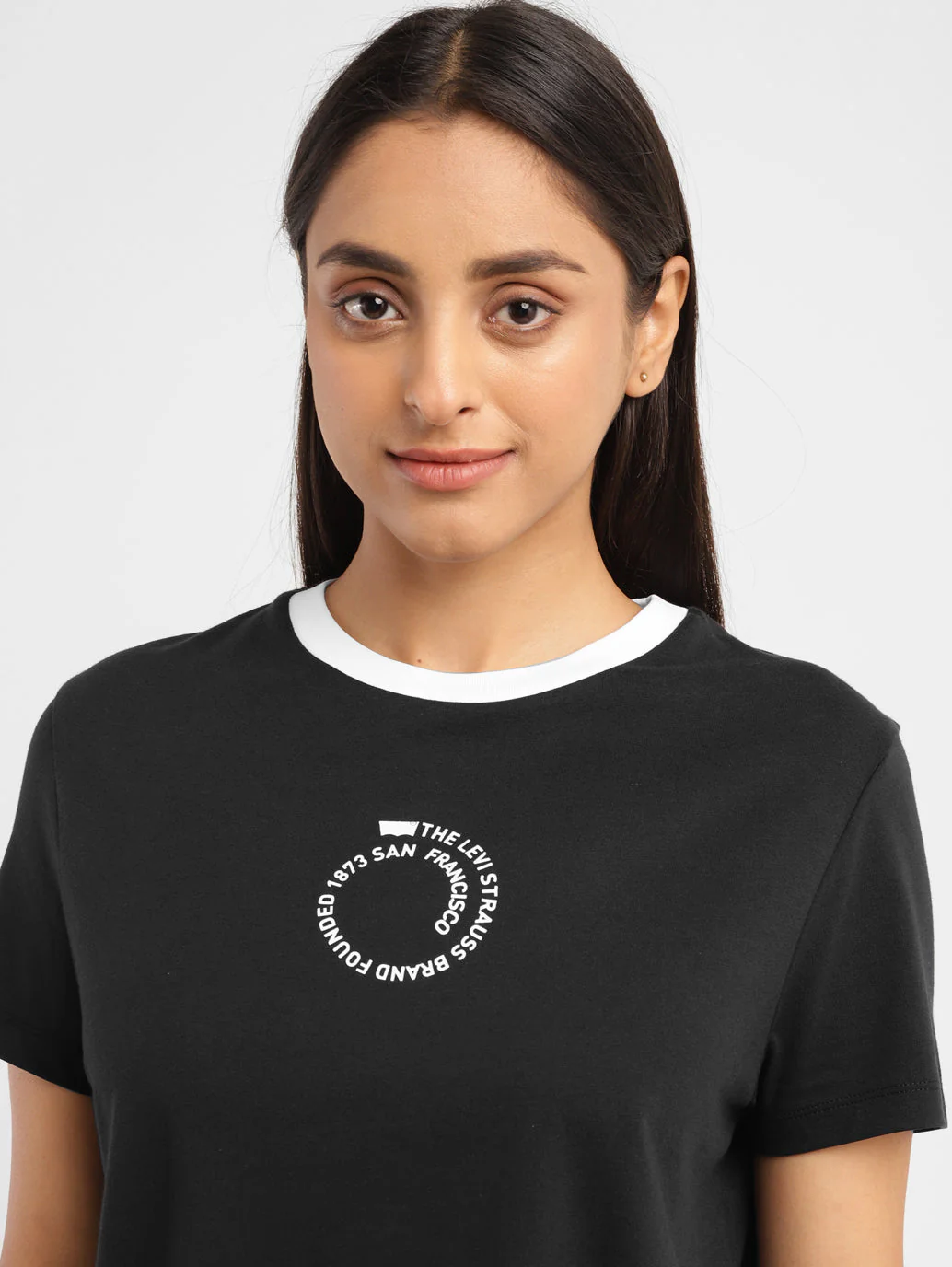 Women's Graphic Crew Neck T-shirt - Image 4