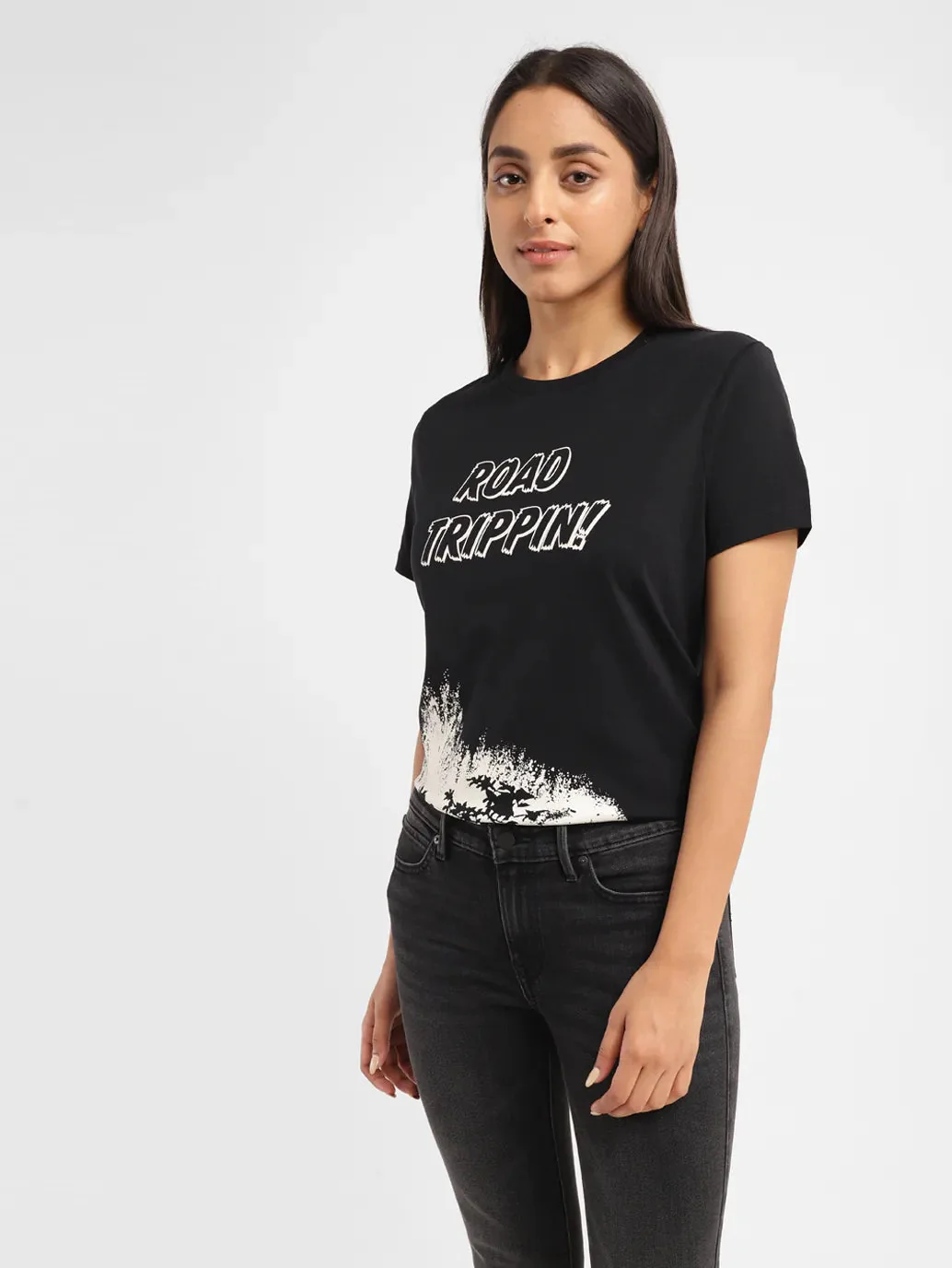 Women's Graphic Crew Neck T-shirt