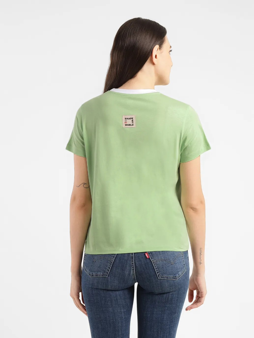 Women's Graphic Crew Neck T-shirt - Image 3
