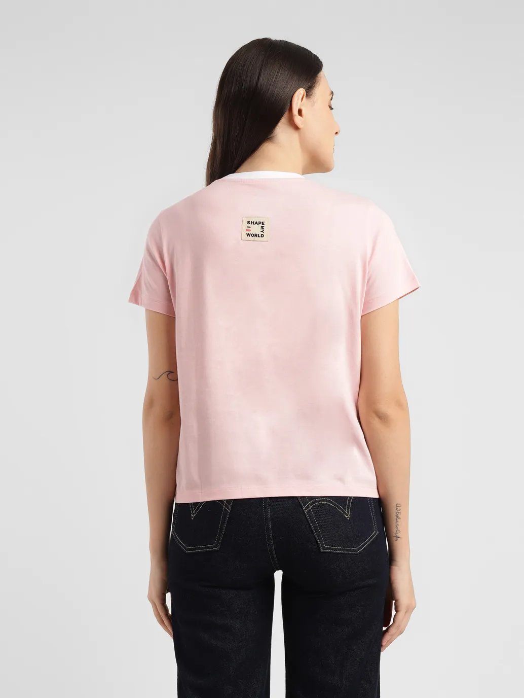 Women's Graphic Crew Neck T-shirt - Image 3