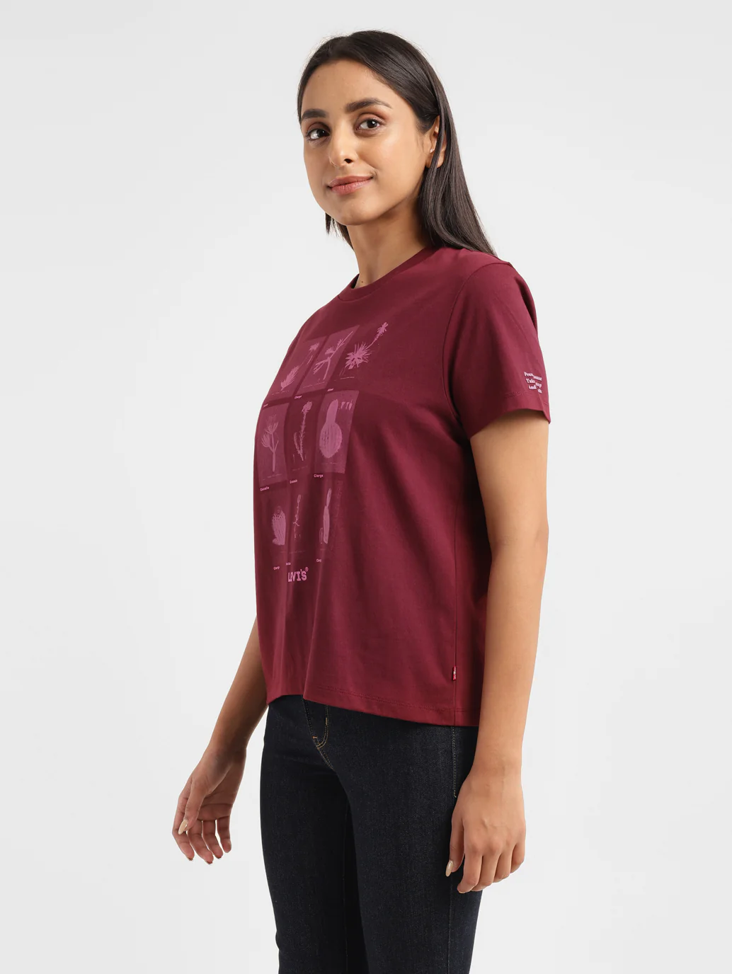 Women's Graphic Crew Neck T-shirt - Image 4