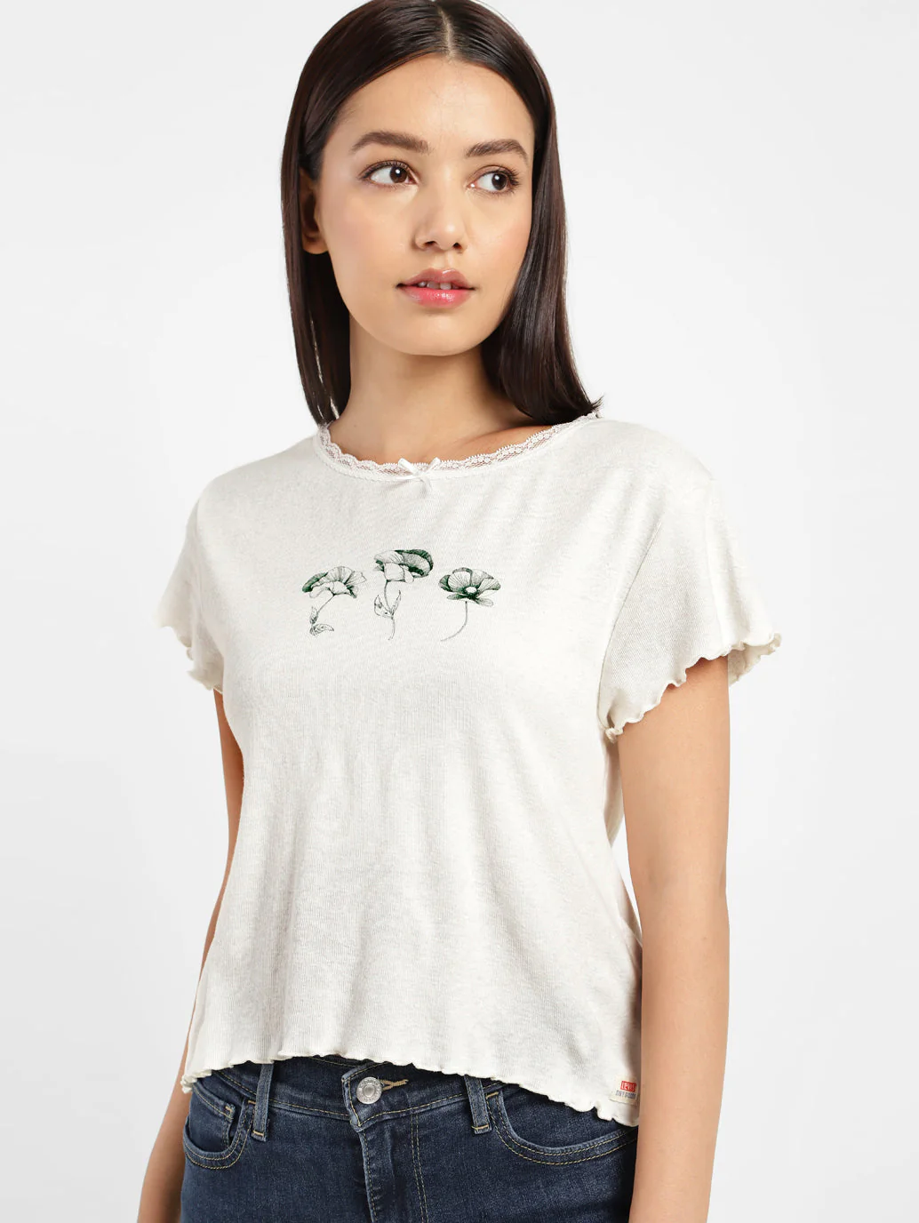 Women's Graphic Dry Goods Short Sleeve Top - Image 2