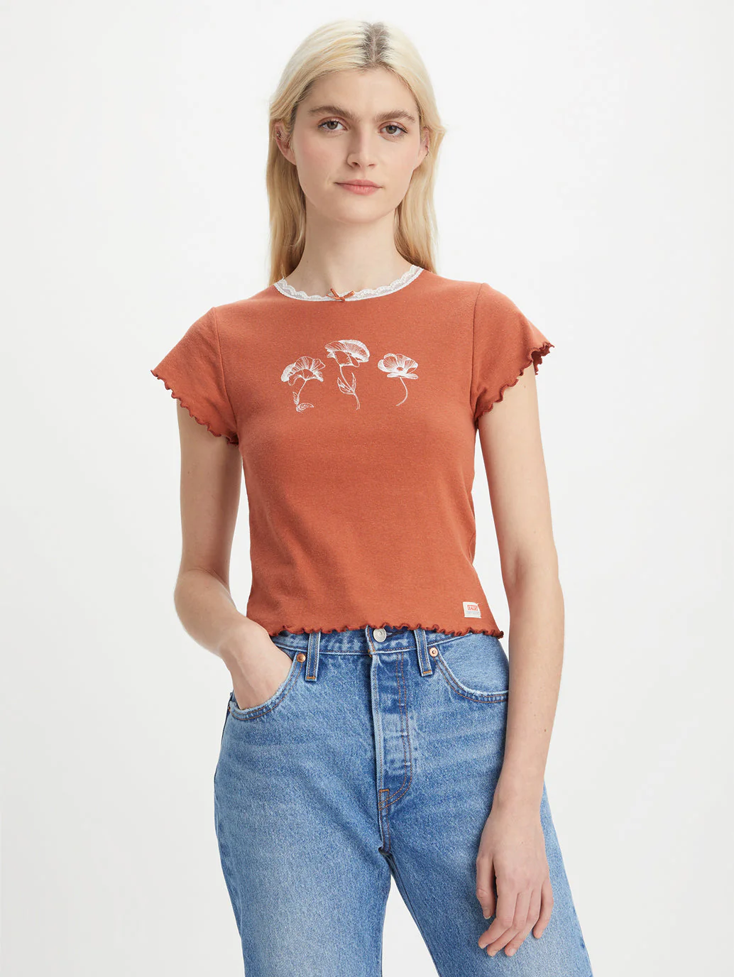 Women's Graphic Dry Goods Short Sleeve Top - Image 2