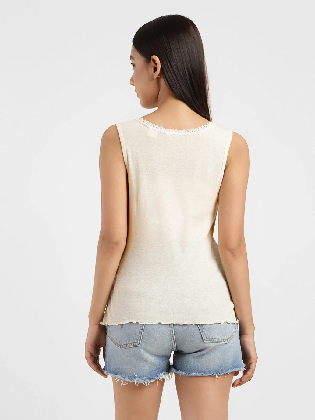 Women's Floral Scoop Neck T-shirt - Image 3