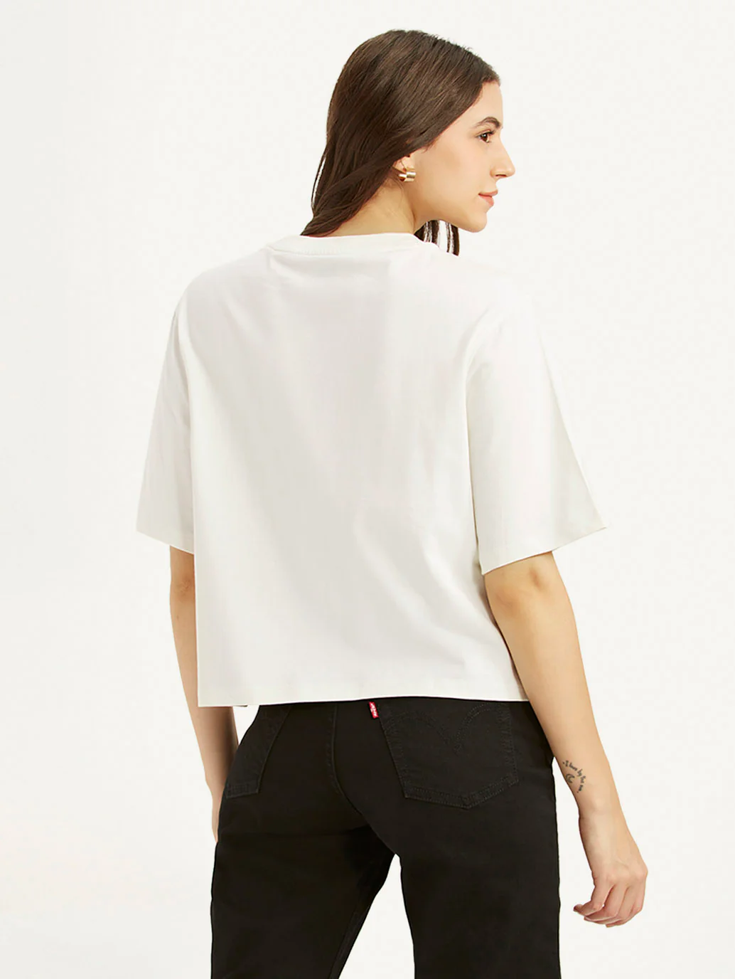 Women's Graphic Print Boxy T-shirt - Image 3