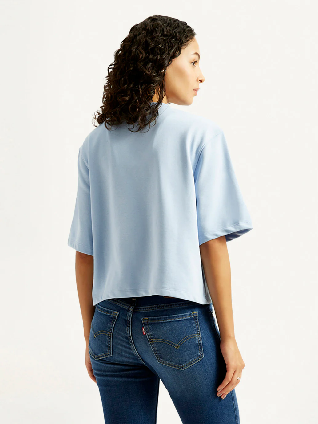 Women's Graphic Print Boxy T-shirt - Image 3