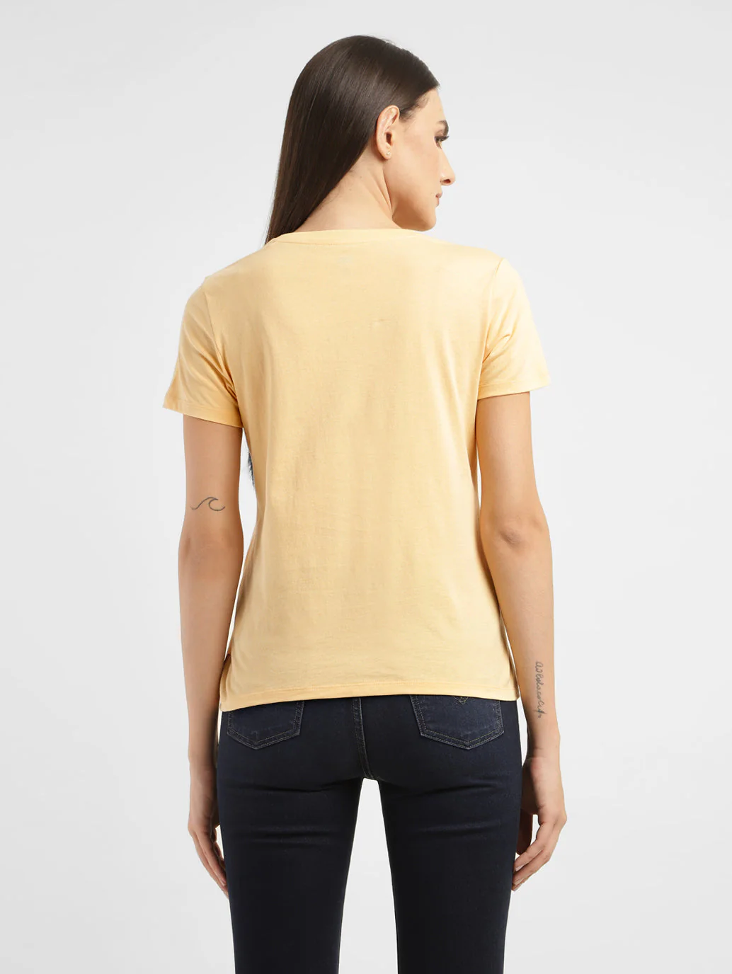 Women's Brand Logo Regular Fit T-shirt - Image 3