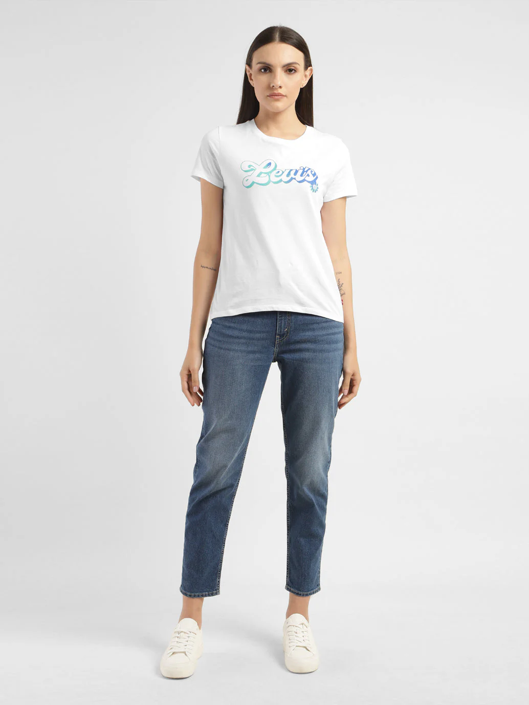 Womens Graphic Print Crew Neck T Shirt - Image 6