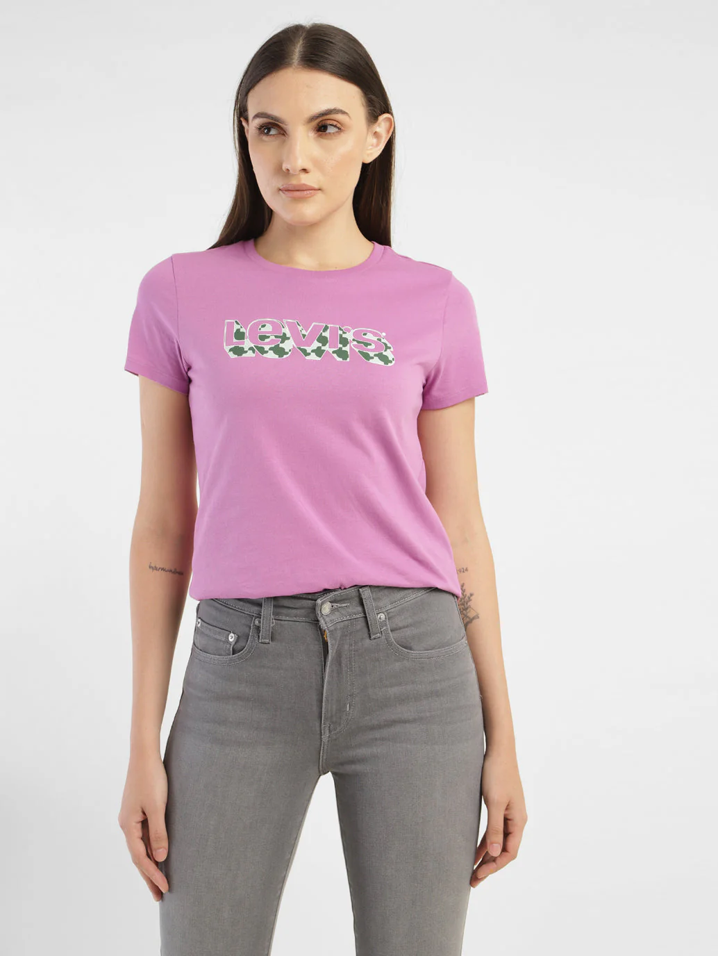 Women's Graphic Print Crew Neck T-shirt - Image 6