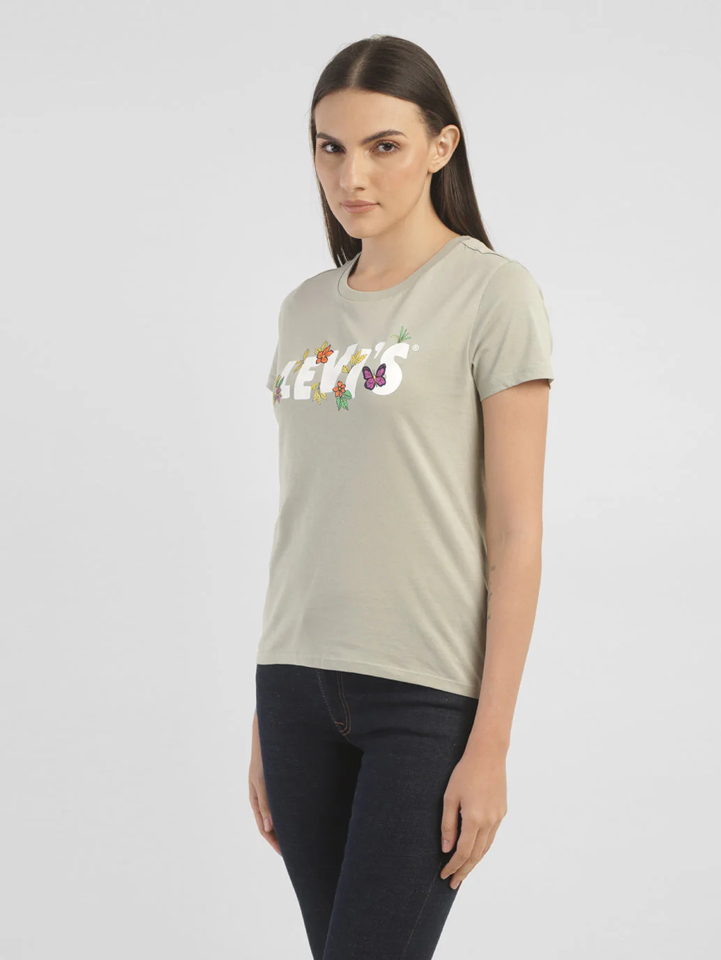 Women's Graphic Print Crew Neck T shirt - Image 4