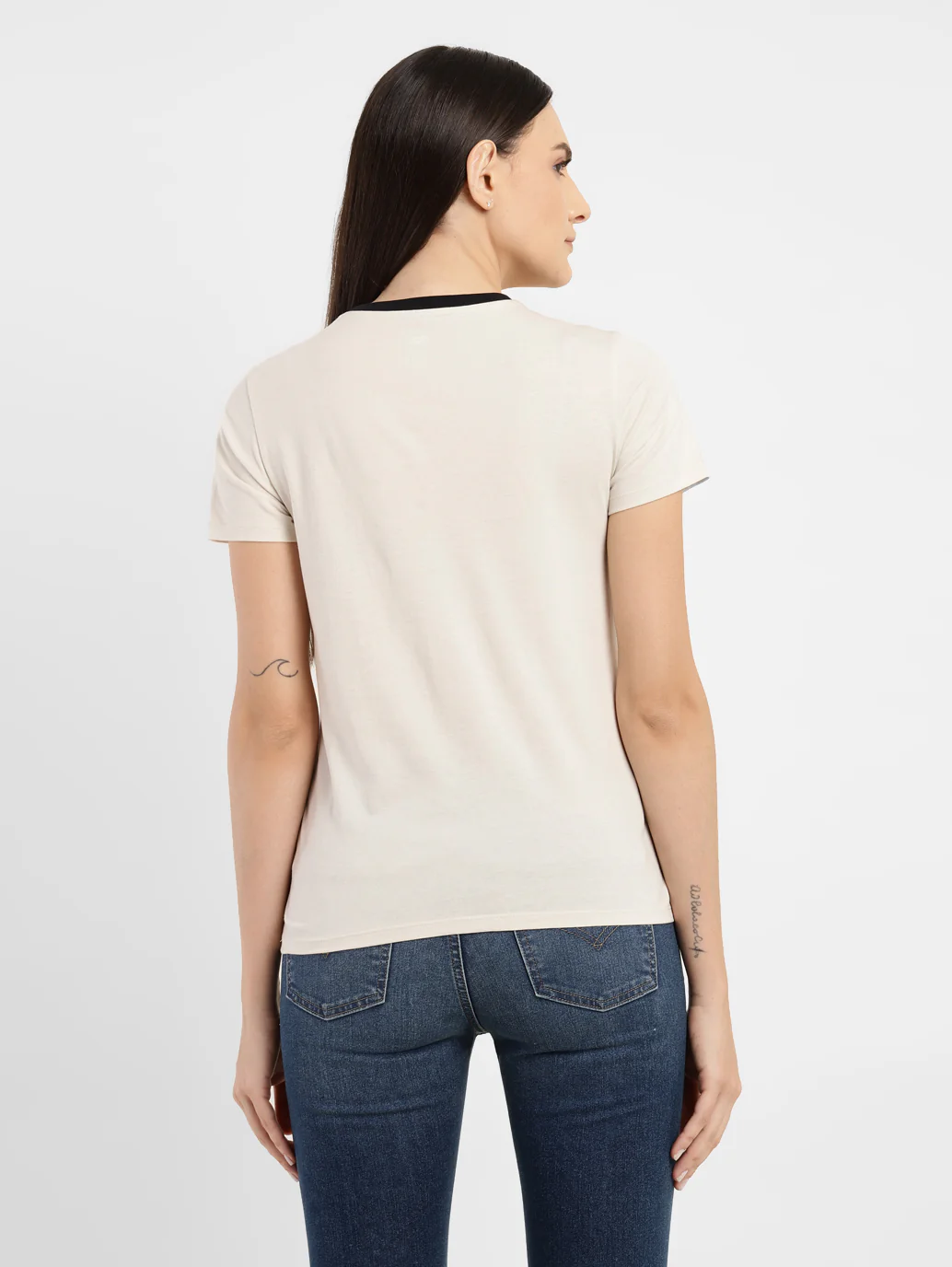 Women's Graphic Print Crew Neck T-shirt - Image 3
