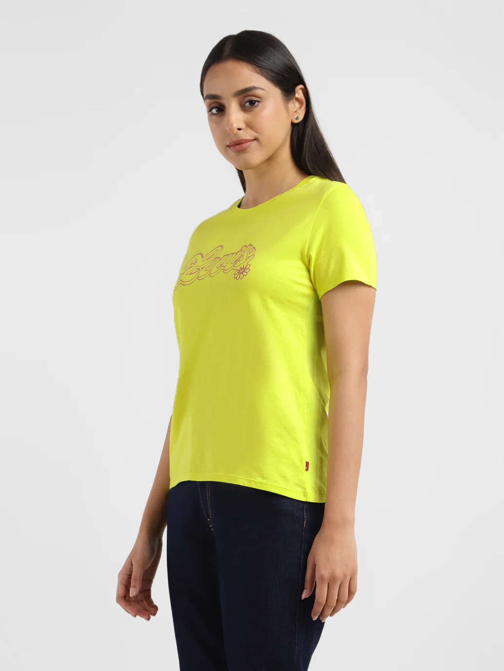 Women's Graphic Print Crew Neck T-shirt - Image 4
