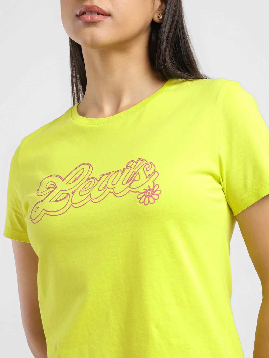 Women's Graphic Print Crew Neck T-shirt - Image 5