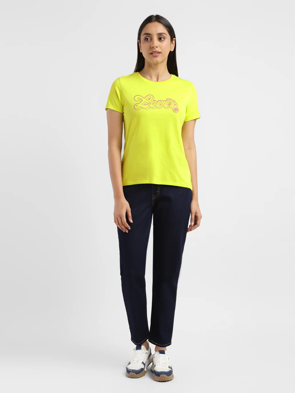 Women's Graphic Print Crew Neck T-shirt - Image 6