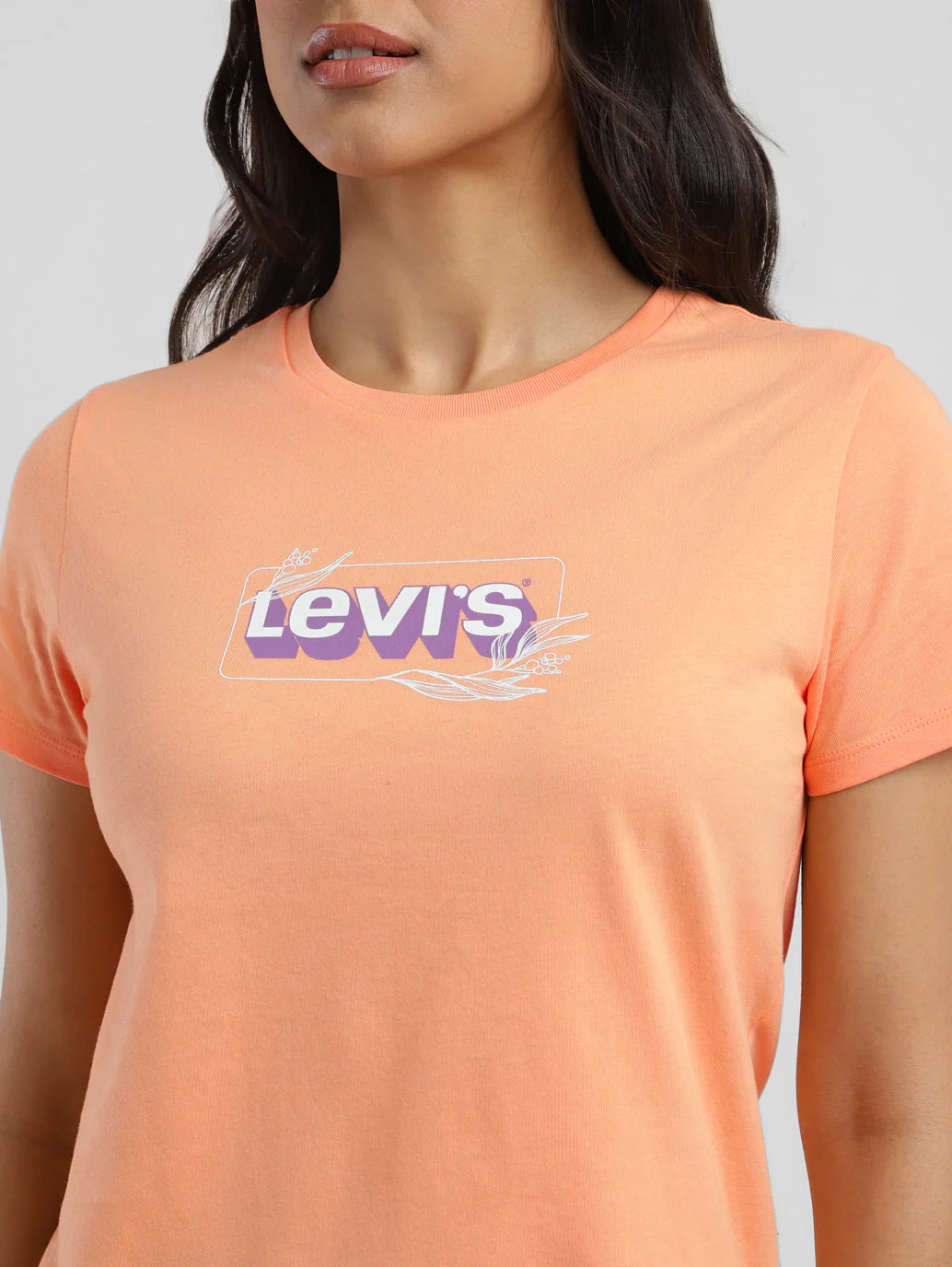 Women's Graphic Print Crew Neck T-shirt - Image 5