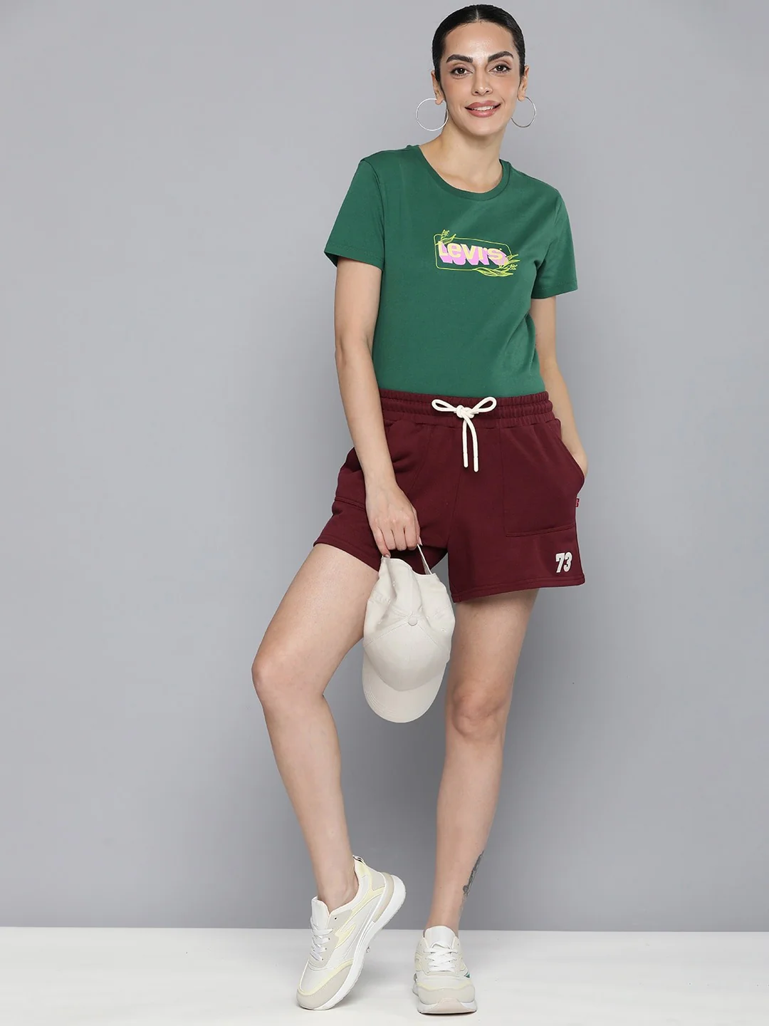 Women's Graphic Print Crew Neck T-shirt - Image 5