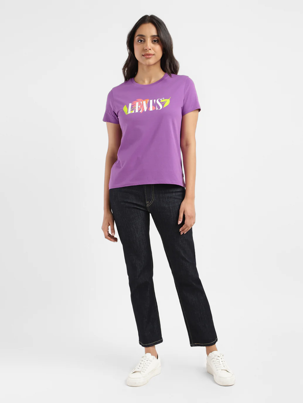 Women's Graphic Print Crew Neck T-shirt - Image 5