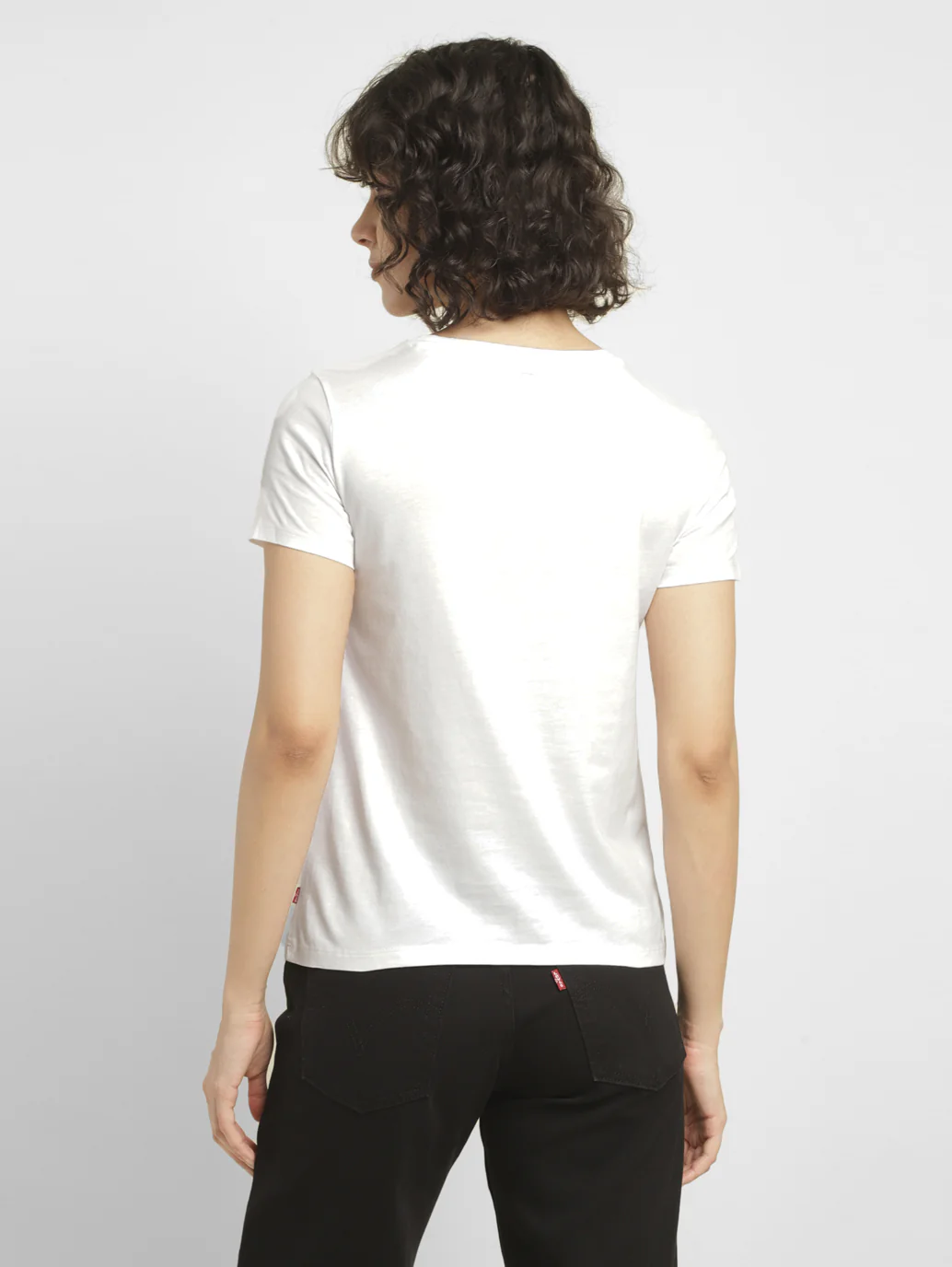 Women's Brand Logo Crew Neck T-shirt - Image 3