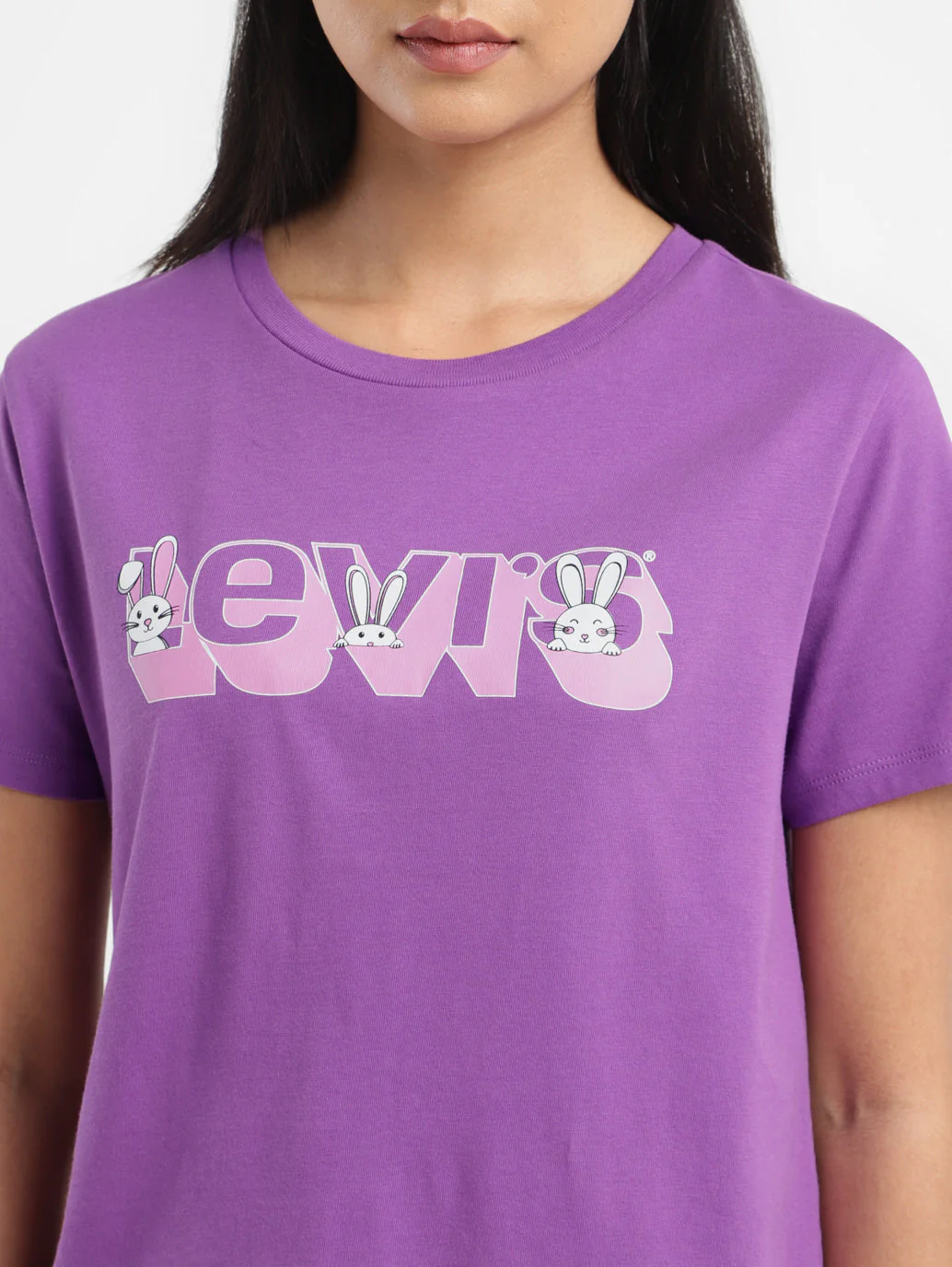 Women's Graphic Print Crew Neck T-shirt - Image 5