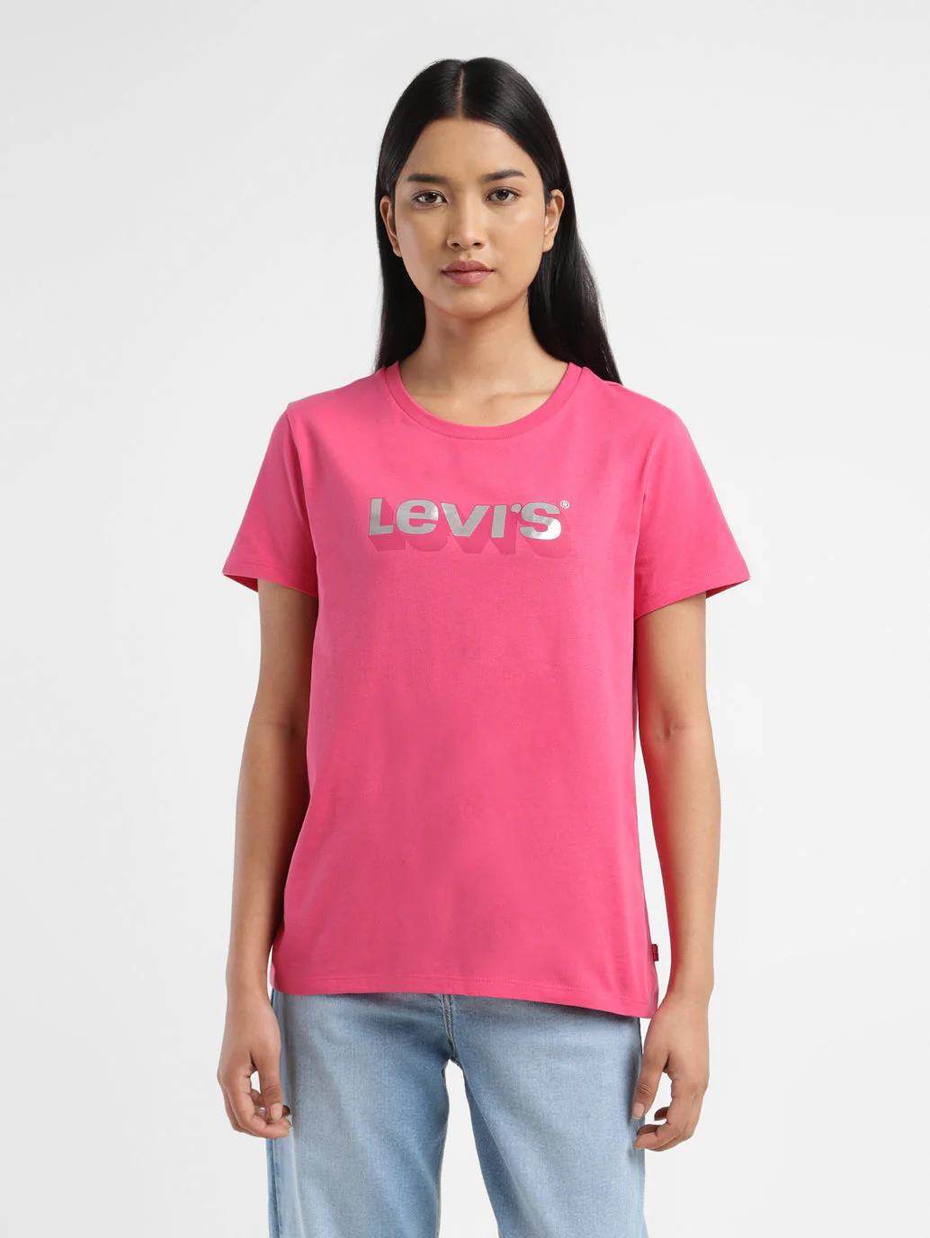 Women's Graphic Print Crew Neck T-Shirt - Image 2