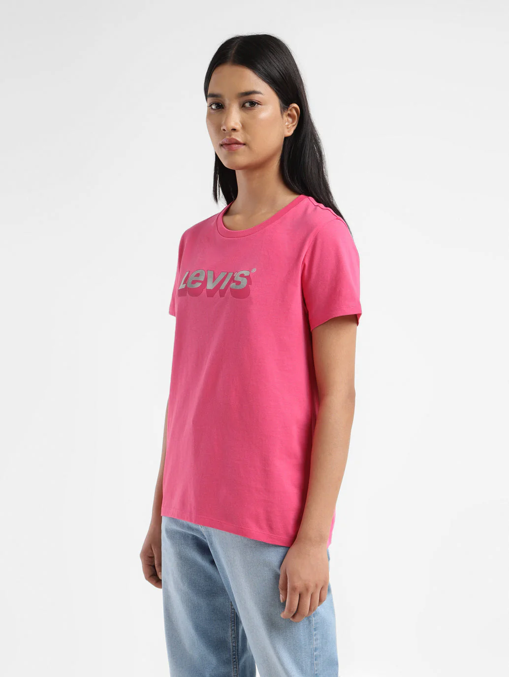 Women's Graphic Print Crew Neck T-Shirt - Image 4