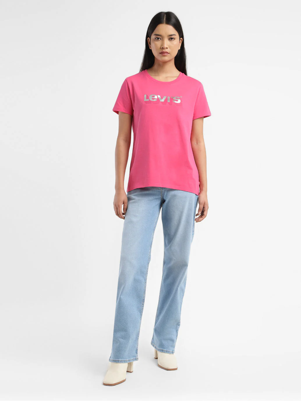 Women's Graphic Print Crew Neck T-Shirt - Image 6