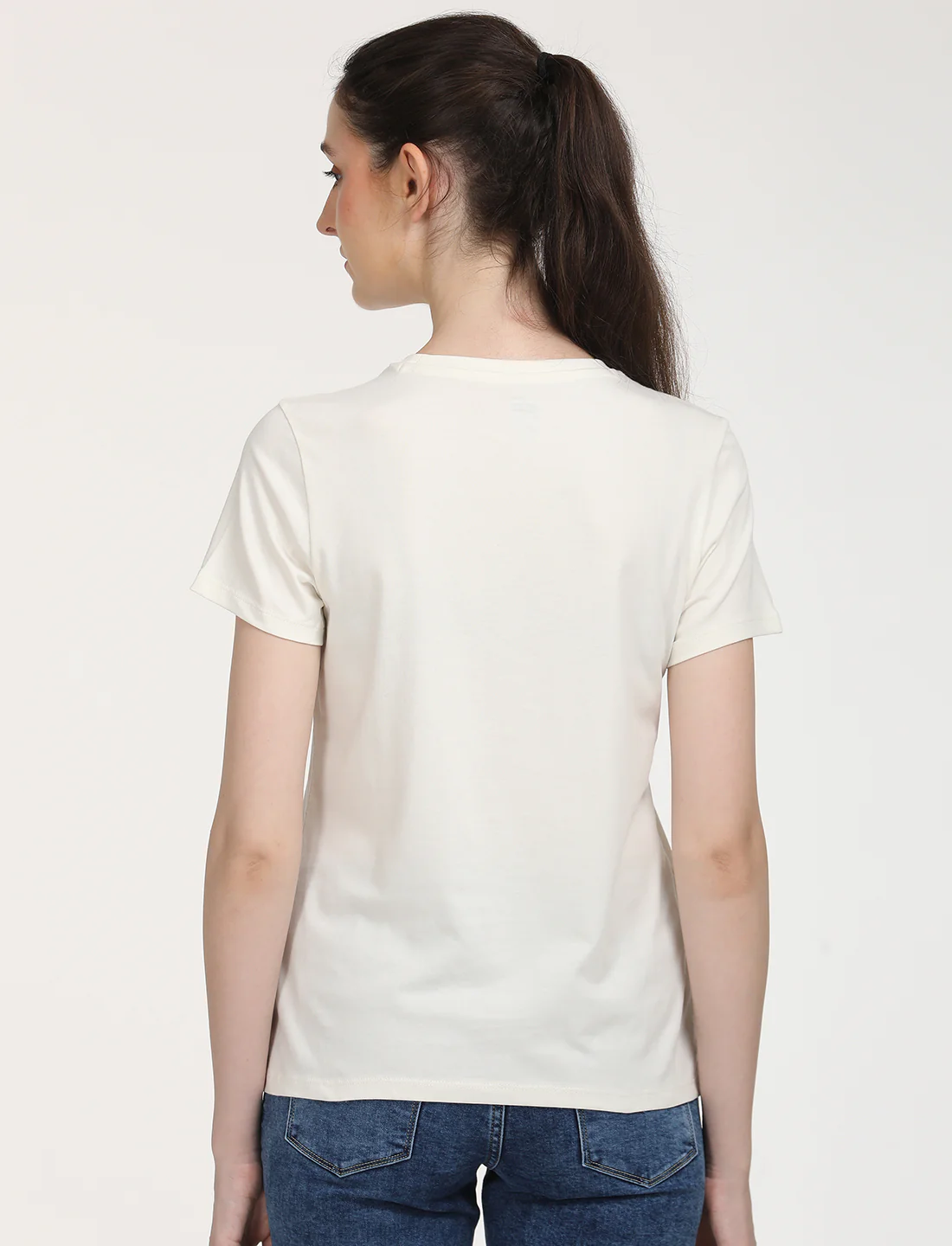 Women's Graphic Print Crew Neck T-shirt - Image 3