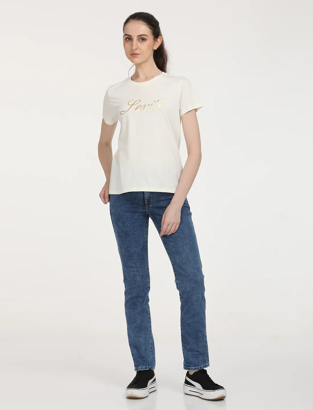 Women's Graphic Print Crew Neck T-shirt - Image 6