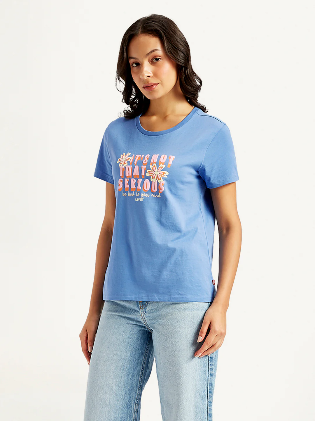 Women's Graphic Print Crew Neck T-shirt - Image 4