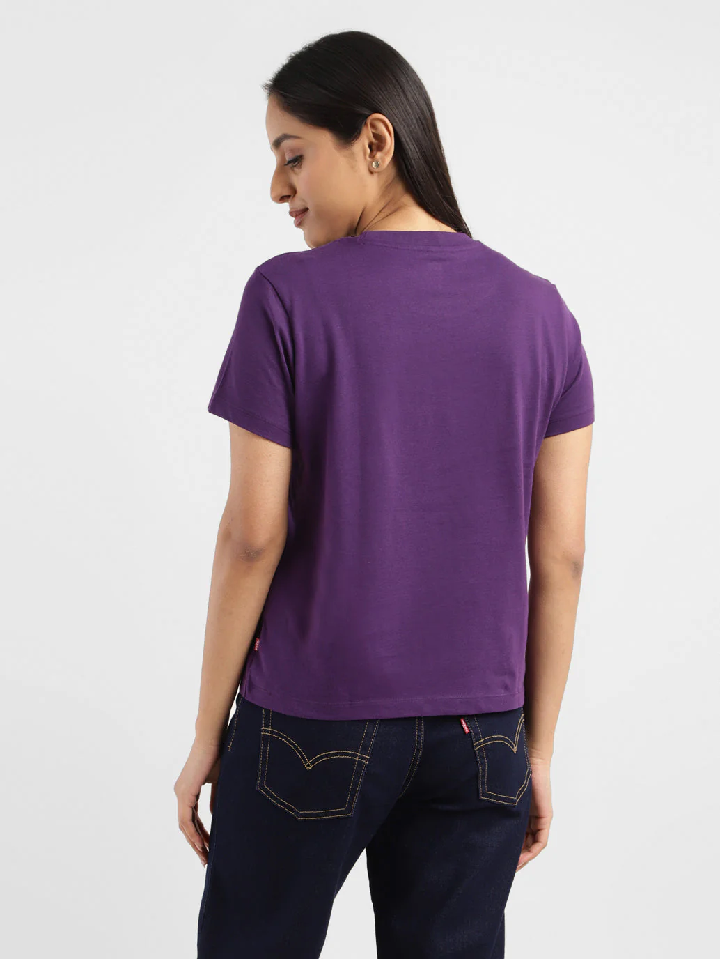 Women's Graphic Print Crew Neck T-Shirt - Image 2