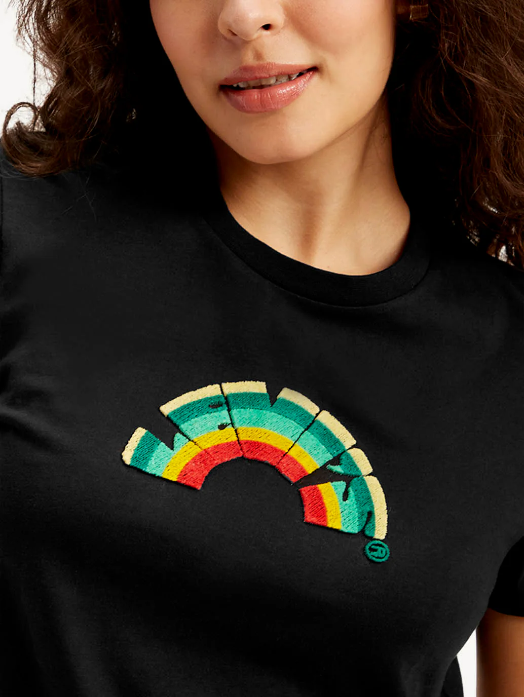 Women's Graphic Print Crew Neck T-shirt - Image 4