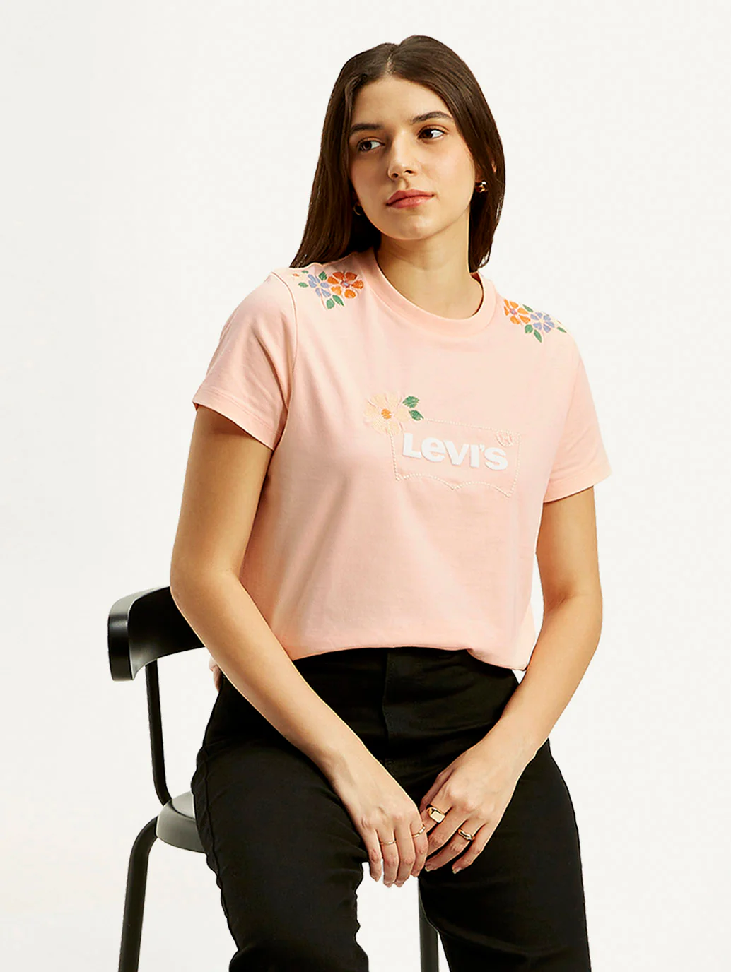 Women's Graphic Print Crew Neck T-shirt