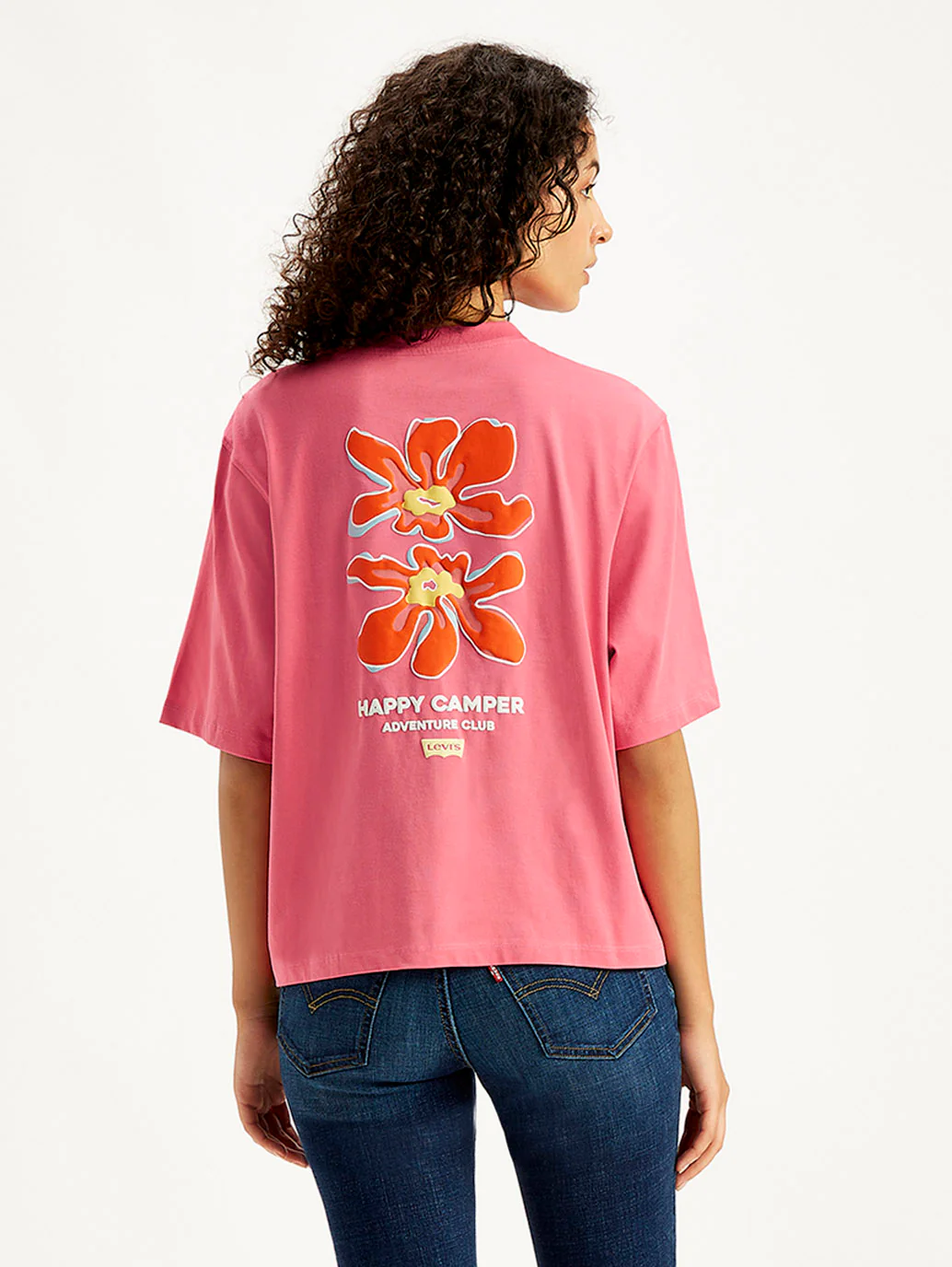 Women's Graphic Print Loose Fit T-Shirt - Image 4