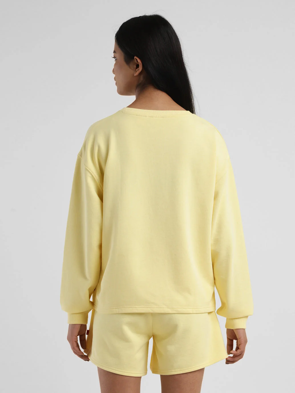 Women's Graphic Print Crew Neck Sweatshirt - Image 3