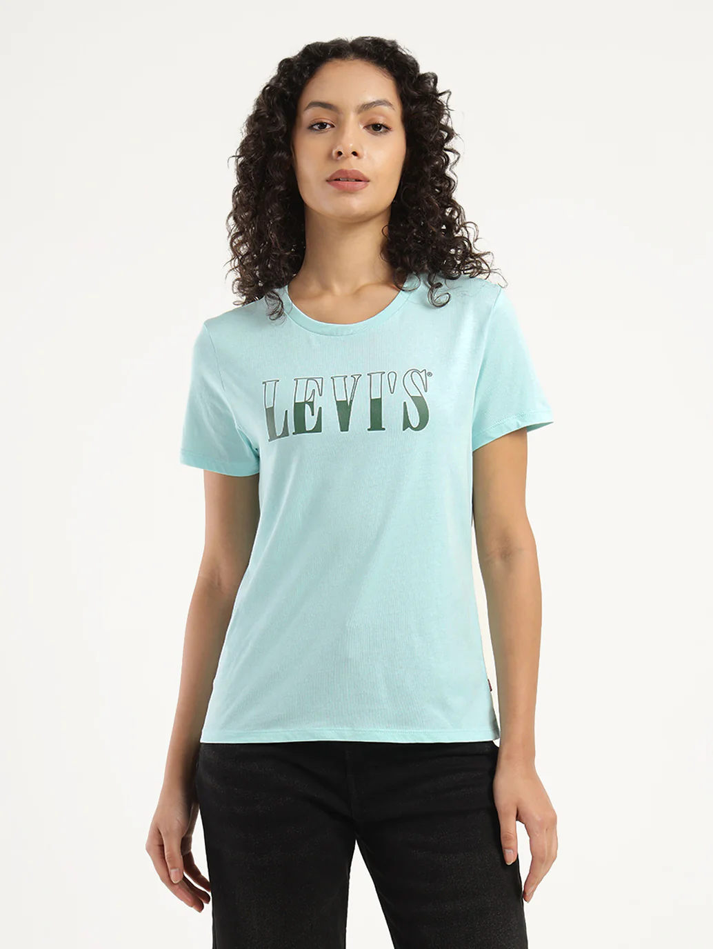 Women's Brand Logo Regular T-Shirt - Image 2