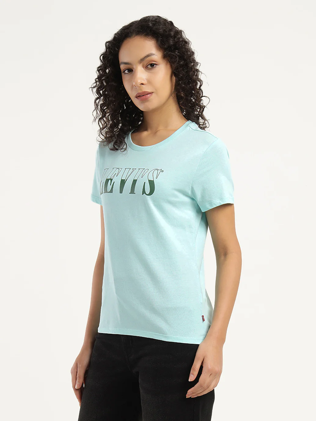 Women's Brand Logo Regular T-Shirt - Image 5