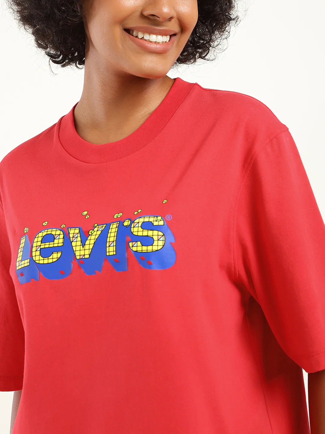 Women's Graphic Print Oversized T-Shirt - Image 4
