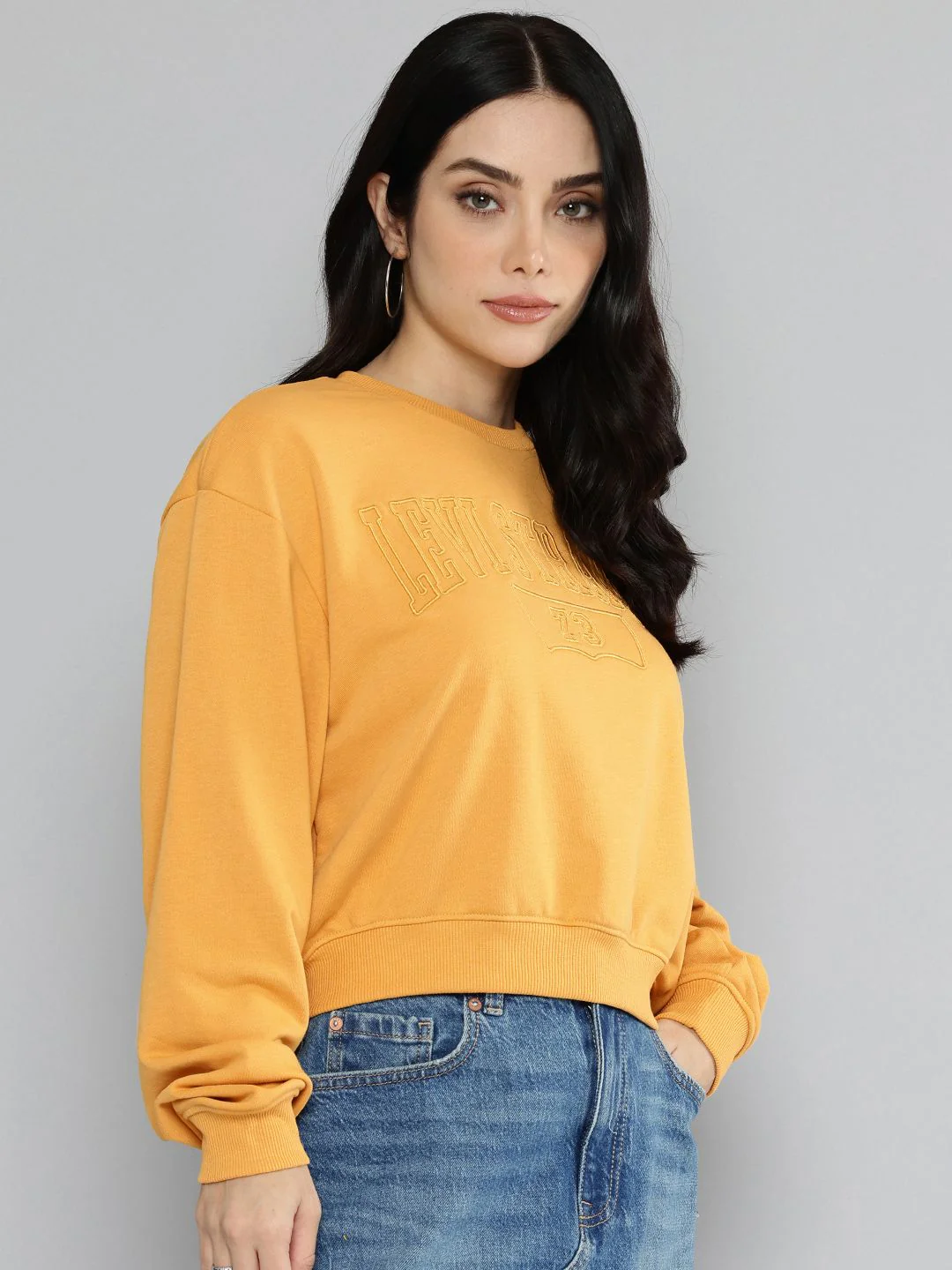 Women's Graphic Print Regular Fit Sweatshirt - Image 3