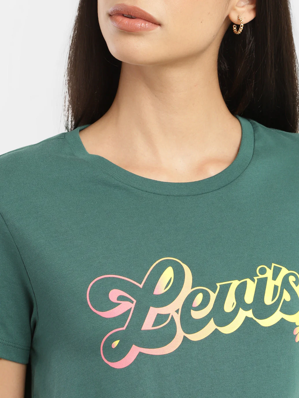 Women's Graphic Print Regular Fit T-shirt - Image 5