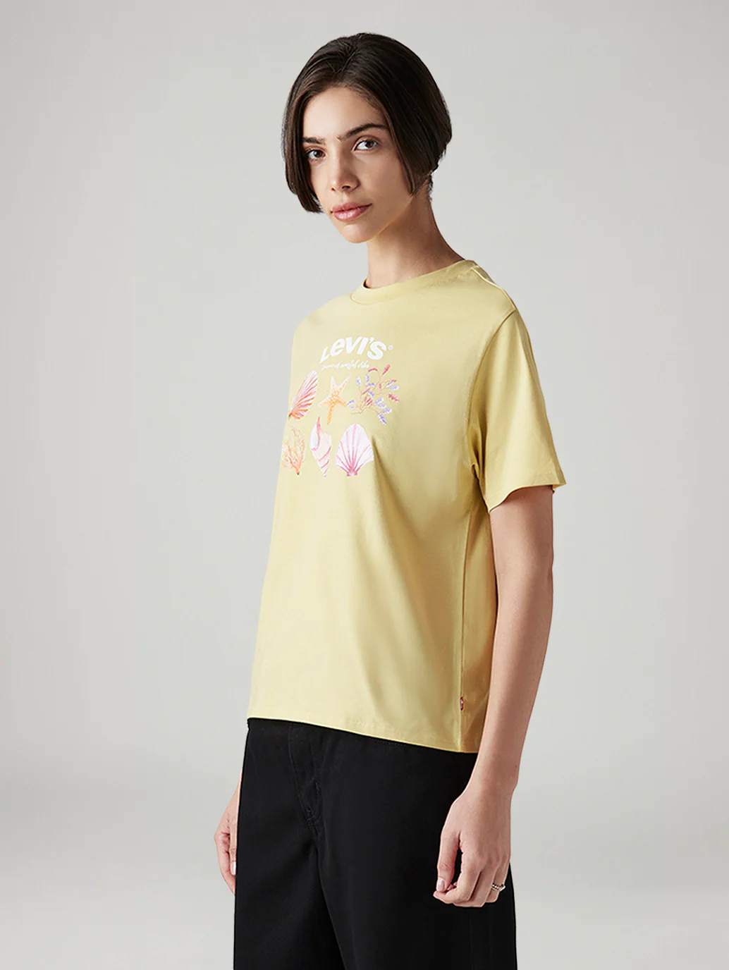 Women's Graphic Print Relaxed Fit T-Shirt - Image 5